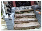 Old entrance steps