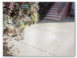 Finished sidewalk